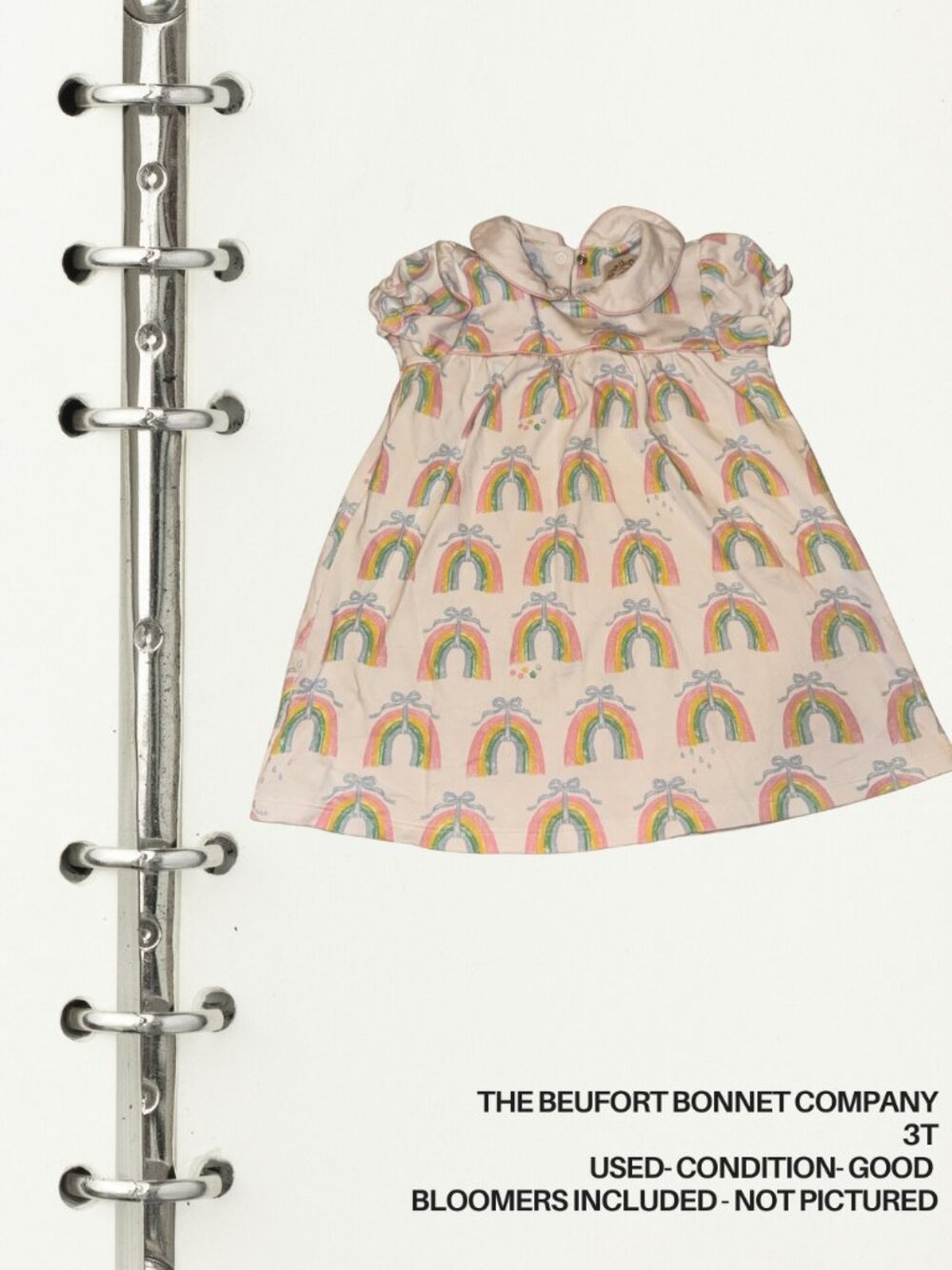 TBBC Rainbow Dress 3T